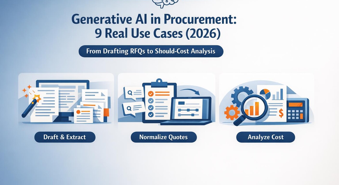 Generative AI in Procurement: 9 Real Use Cases (2026)