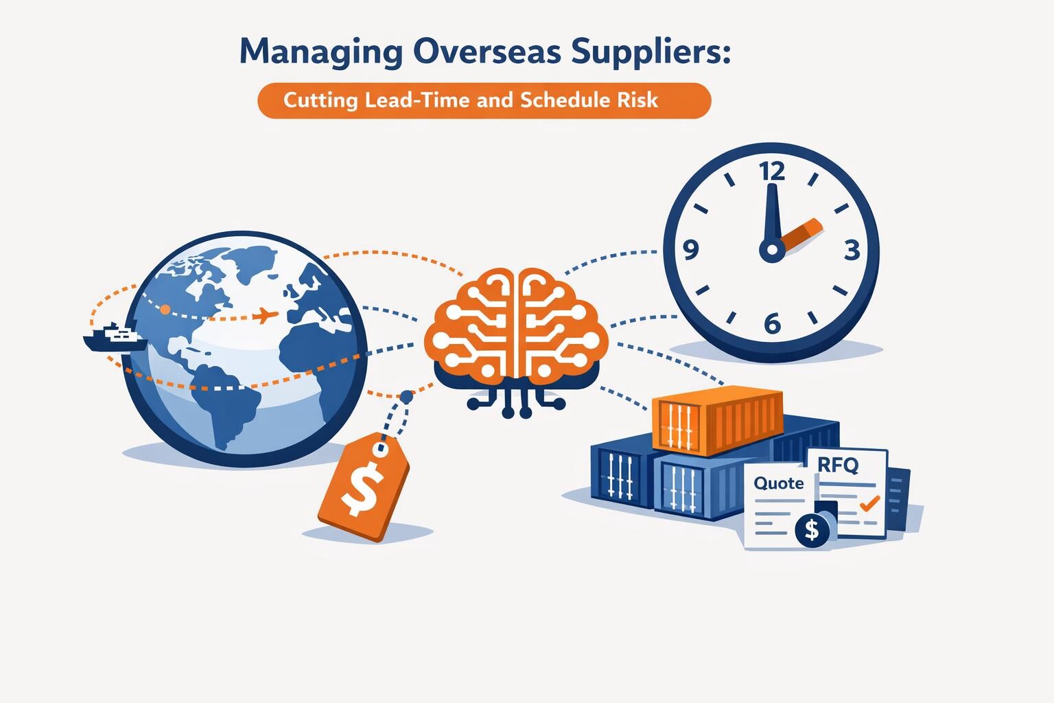 Managing Overseas Suppliers: Cutting Lead-Time and Schedule Risk