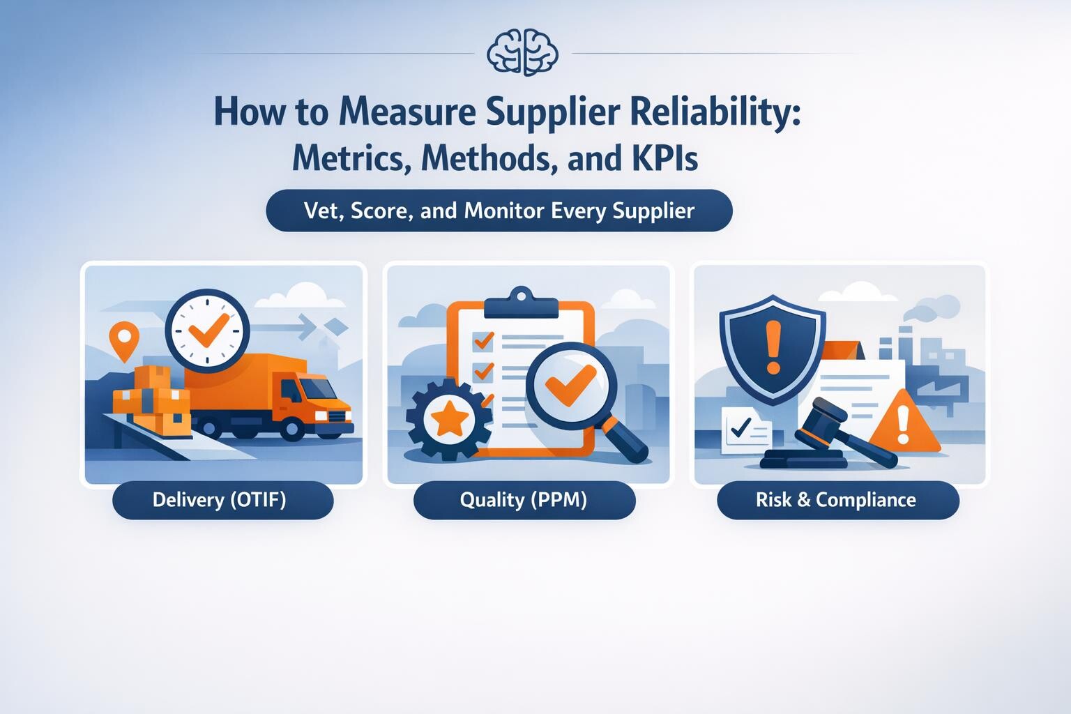 How to Measure Supplier Reliability: Metrics, Methods, and KPIs