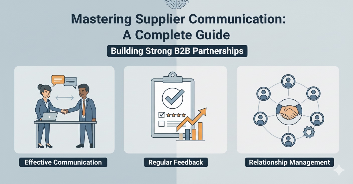 Mastering Supplier Communication: A Complete Guide
